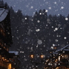 雪の銀山温泉