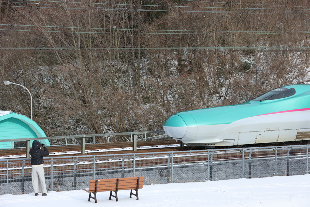 青函トンネル前