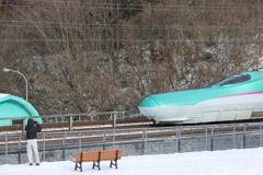 青函トンネル前