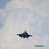 入道雲とF-35