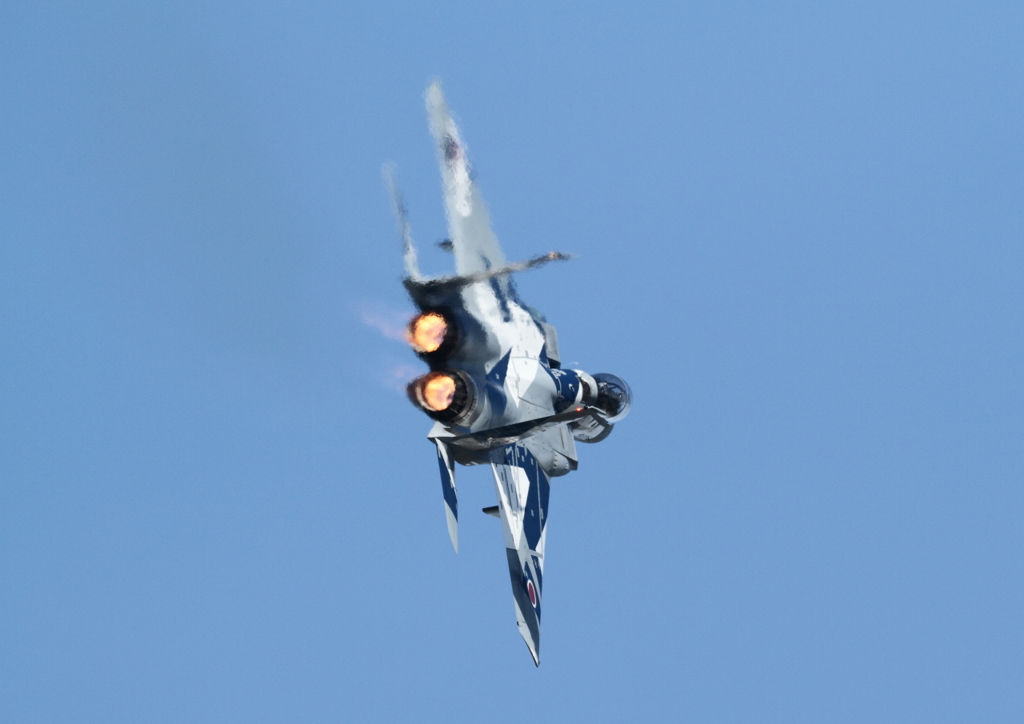 飛行教導隊 23SQ　F-15　機動飛行