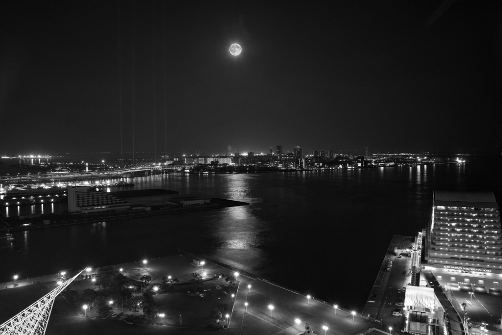 Moon on the KOBE