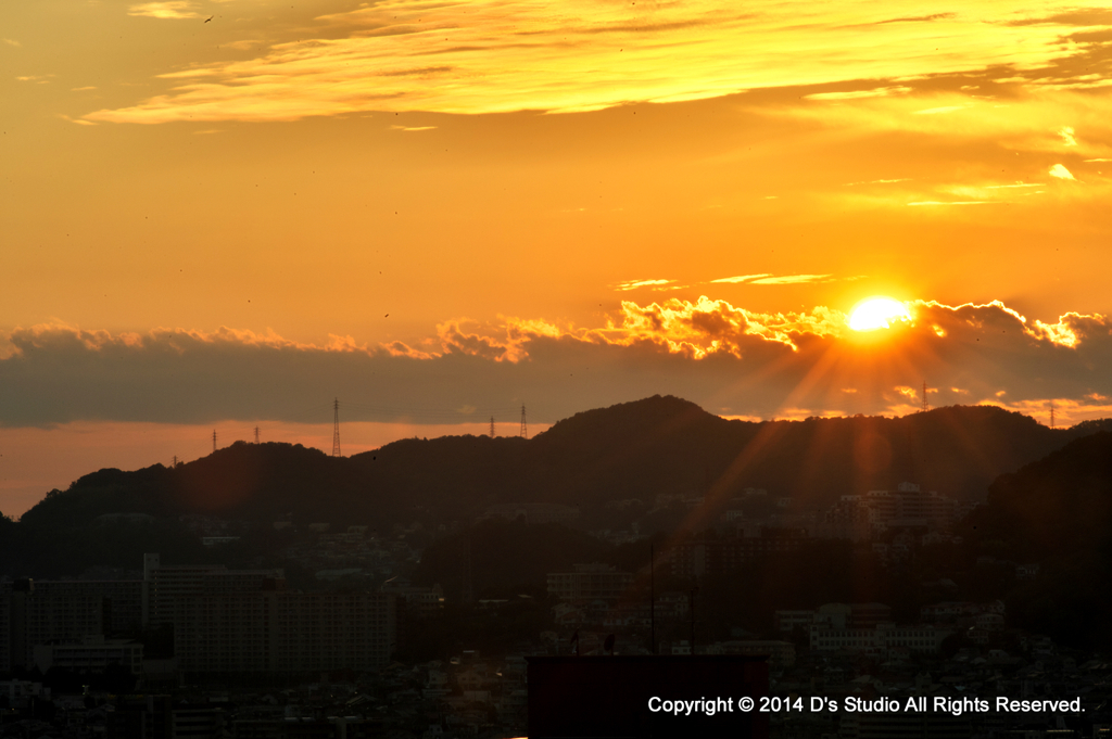 夕暮れ時