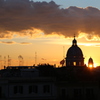 ローマの夕焼け