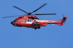 ヘリコプター激写