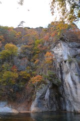 岩場も派手ね！