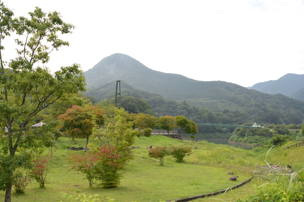 那須塩原　もみじ谷大吊橋３