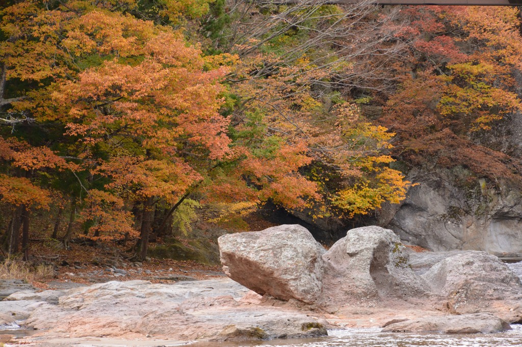 吹割の滝にて１