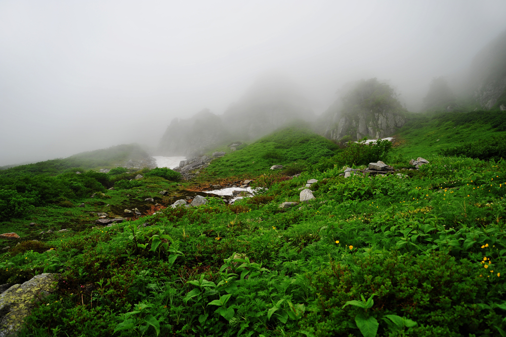 木曽駒ケ岳にて９