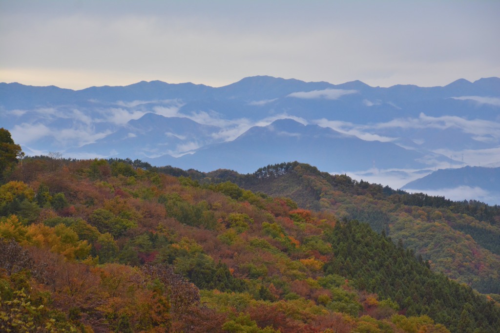 伊香保の石段坂より