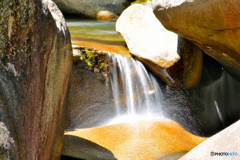 「涼」　昇仙峡にて
