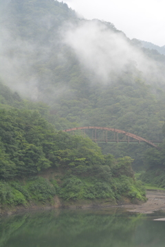 もみじ谷大吊橋から２