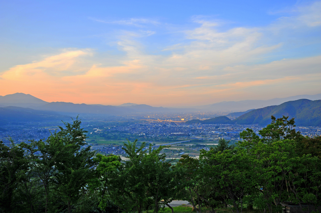 姨捨からの、、、