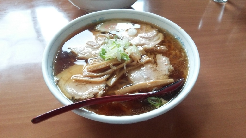 佐野ラーメン！うま〜い！