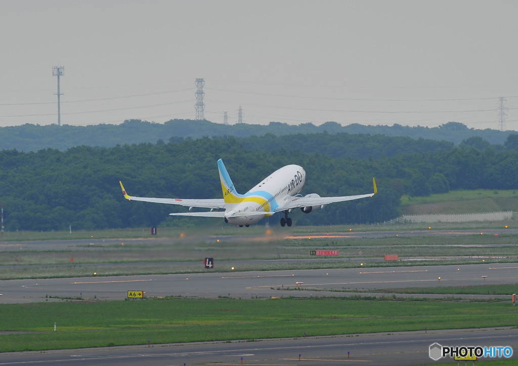 新千歳空港にて５