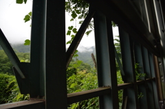 渡良瀬渓谷鉄道　車窓から２