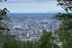 札幌　円山公園　山頂から、、、１