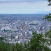札幌　円山公園　山頂から、、、１