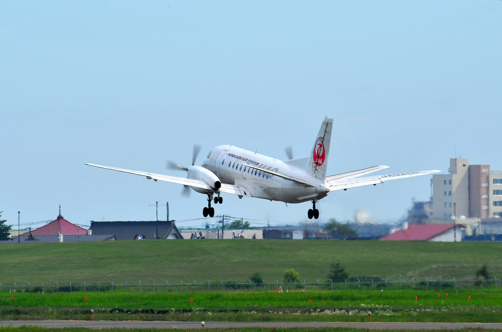 丘珠空港にて　３