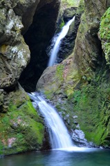奥多摩　海沢渓谷にて　２