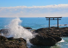 大洗　神磯鳥居　２