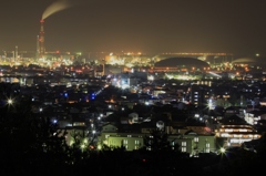 夜霧に煙る