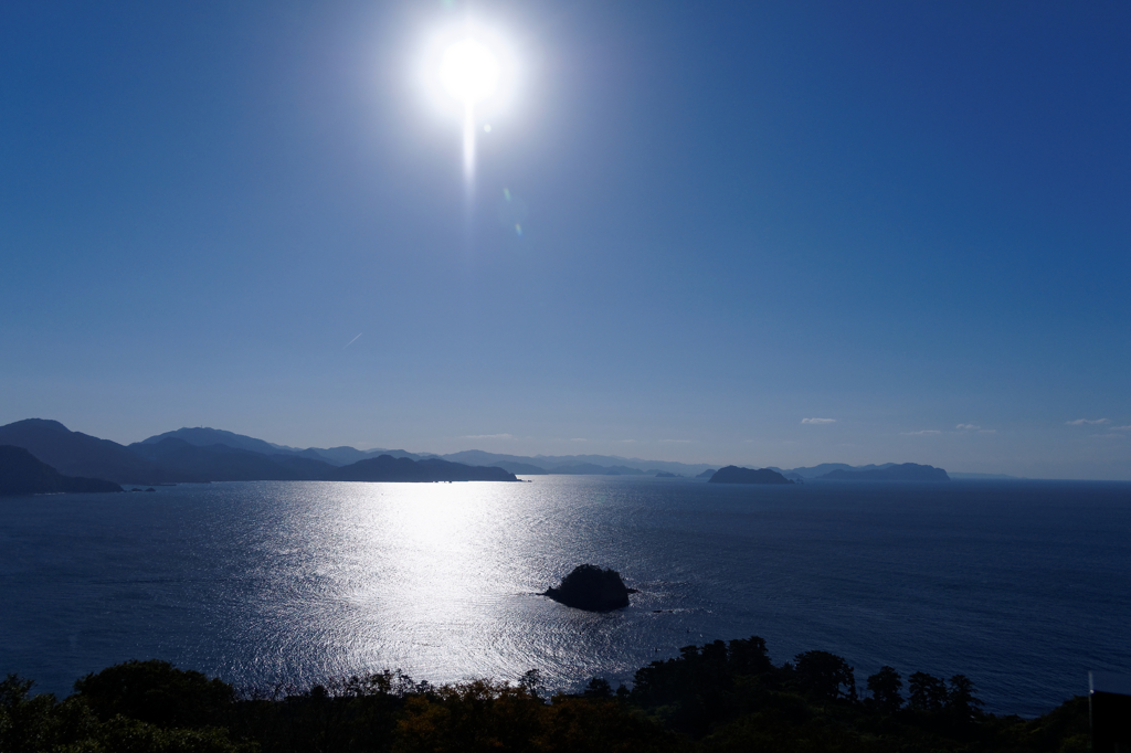 萩笠山・・・煌く海Ⅴ