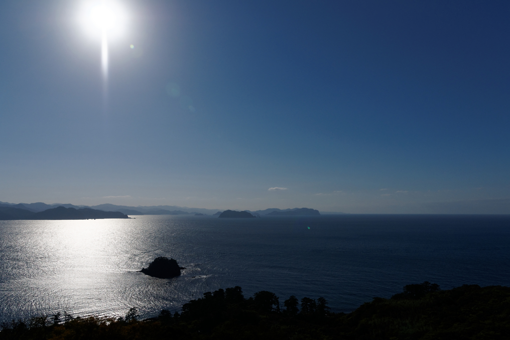 萩笠山・・・煌く海Ⅳ