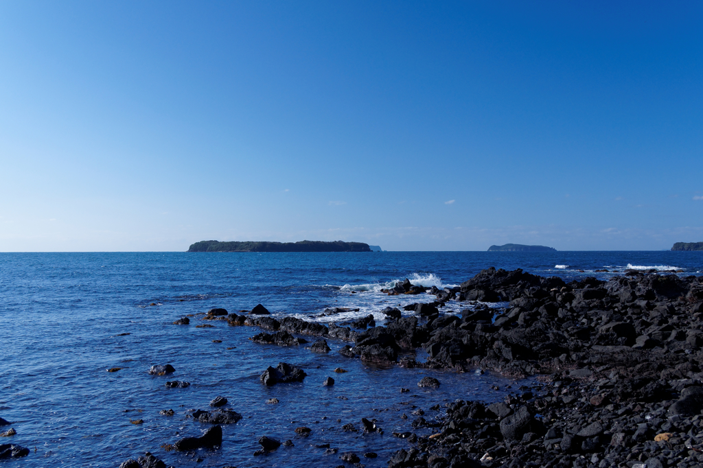 萩笠山・・・青い海Ⅲ