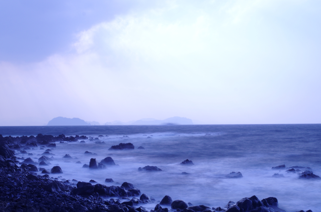 山口　萩　冬の日本海Ⅱ