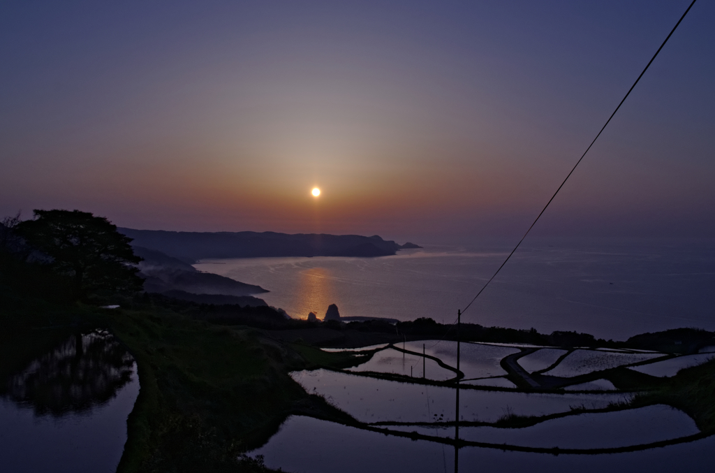 夕暮れ100景　棚田（自称）　Ⅴ