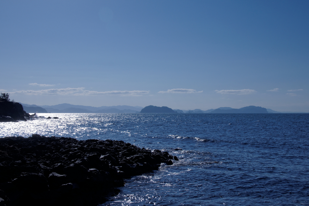 萩笠山・・・煌く海Ⅲ