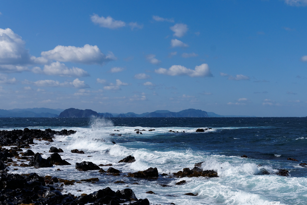 山口　萩　冬の日本海Ⅲ