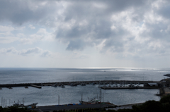 角島の漁港