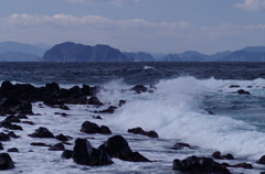 山口　萩　冬の日本海Ⅴ