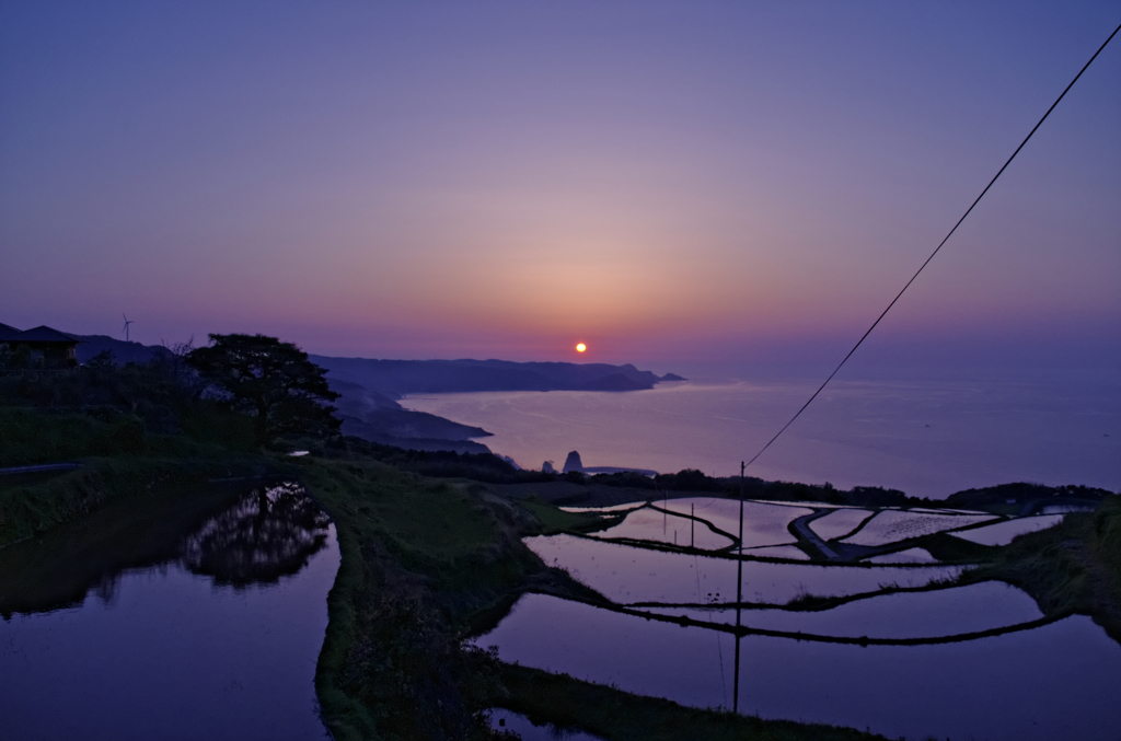 夕暮れ100景　棚田（自称）　Ⅵ