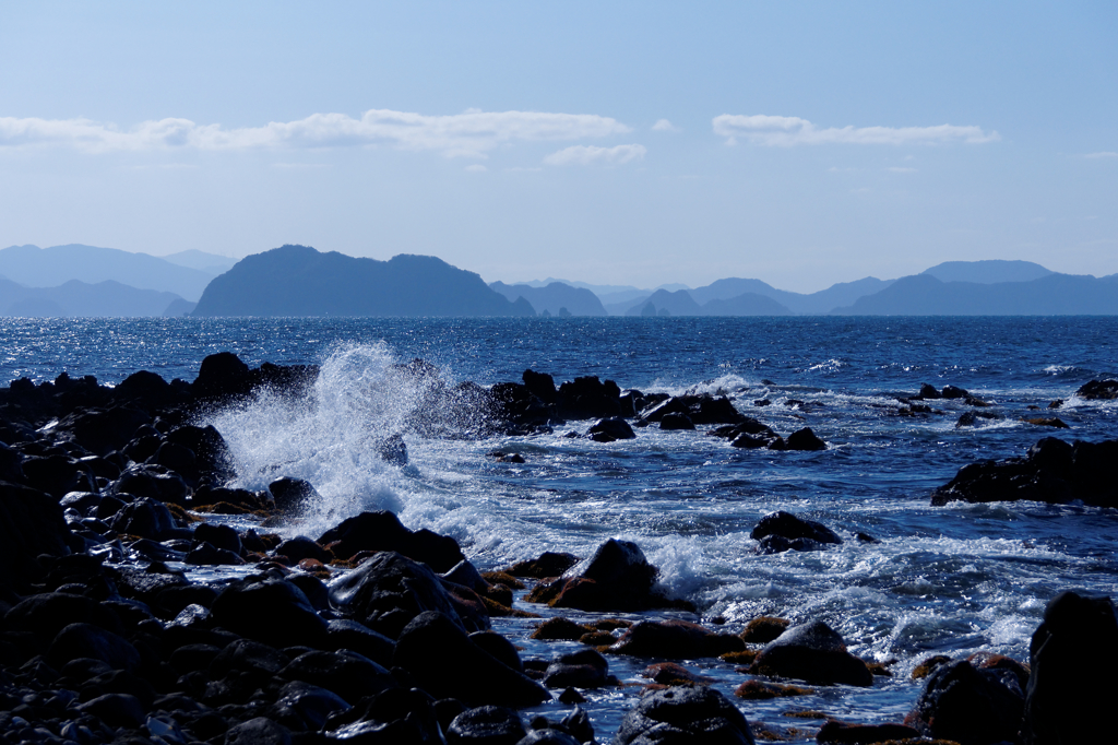 萩笠山・・・白波Ⅱ