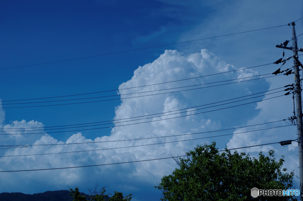 とある日の、青空