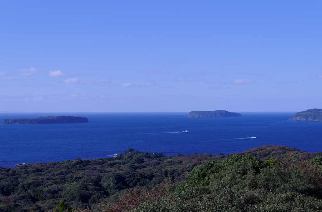 萩笠山・・・青い海Ⅱ