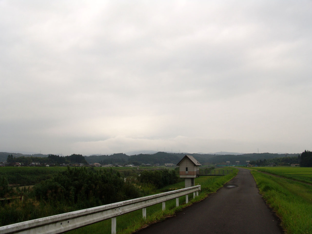 １０月初日の空