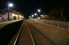 静かな駅