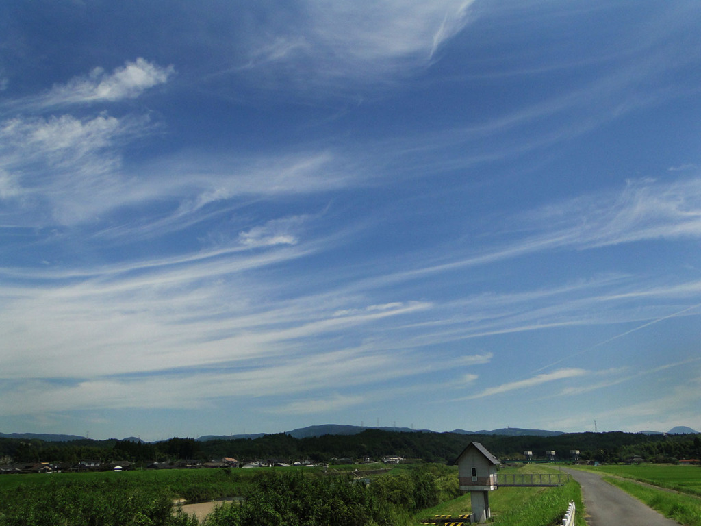 ９月の空