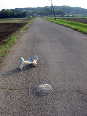 農道の扇風機