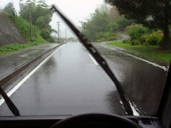 雨の日の運転