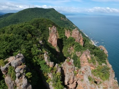 小樽赤岩山上空