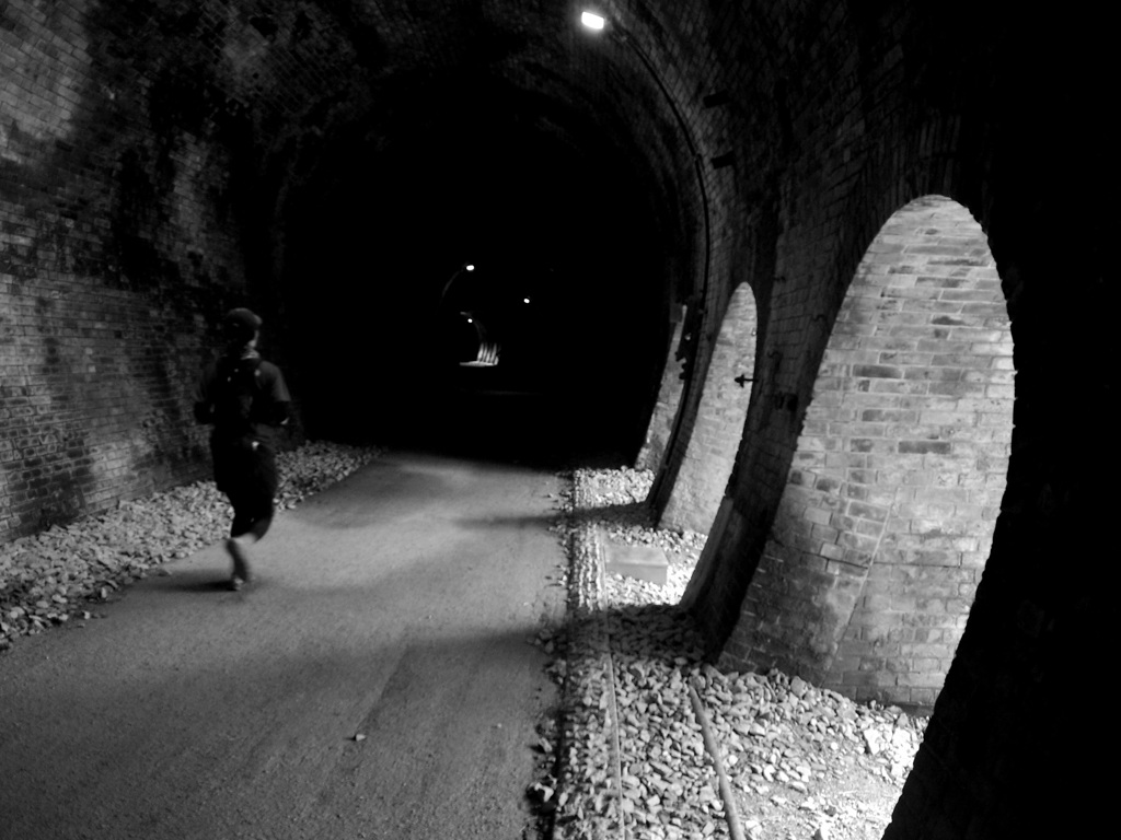 Ruins of abt railroad tunnels