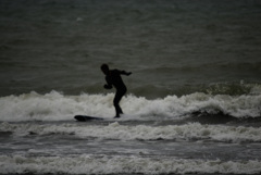 surfing in Hokkaido