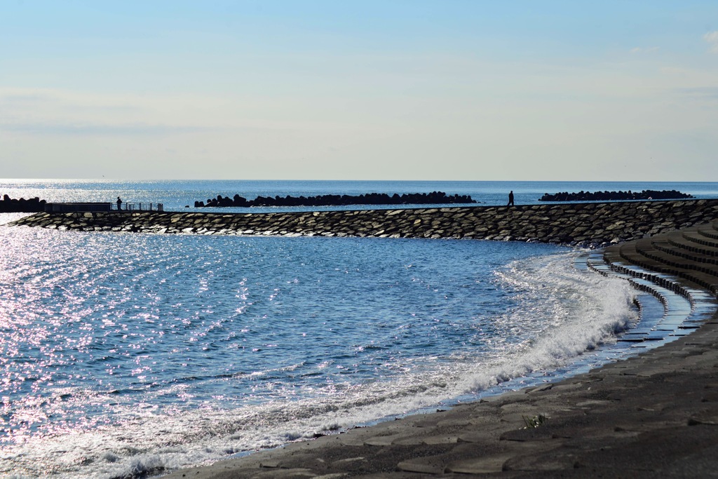 輝く海で④