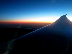 magic hour from the sky