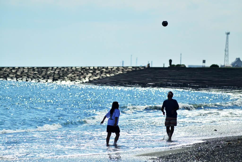 shining beach_volleyball
